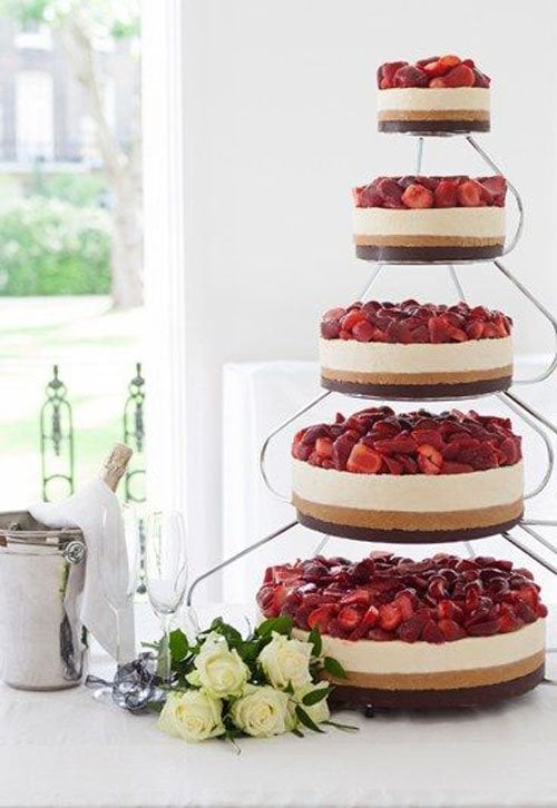 Tiered Cheesecake