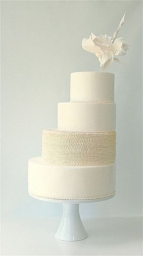 Asymmetrical Wedding Cake