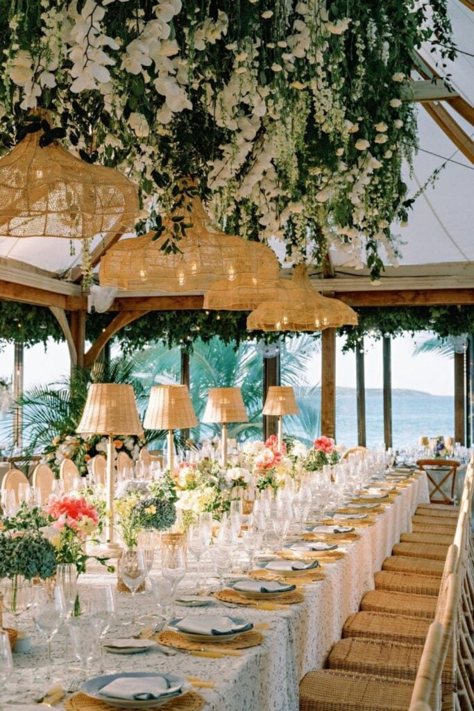 Whimsical Beach Wedding Decor