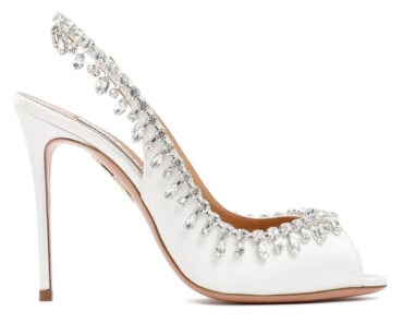 Aquazzura White Heels