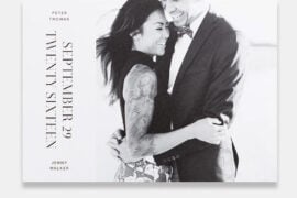 Artifact Wedding Invitation Photo