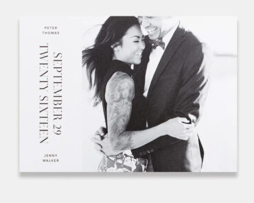 Artifact Wedding Invitation Photo