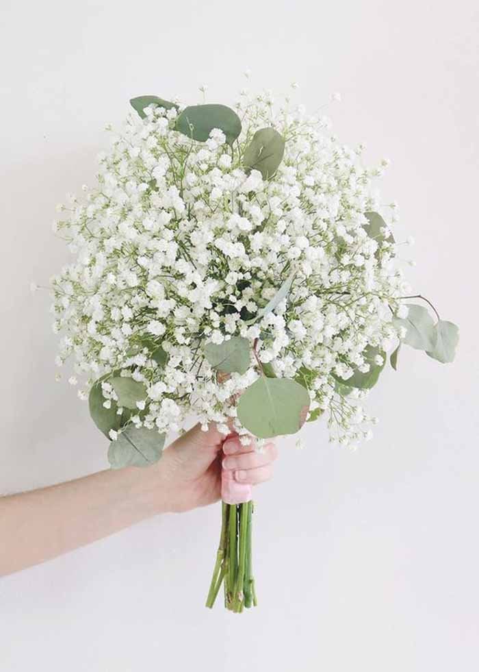 Baby's Breath Wedding Bouquet