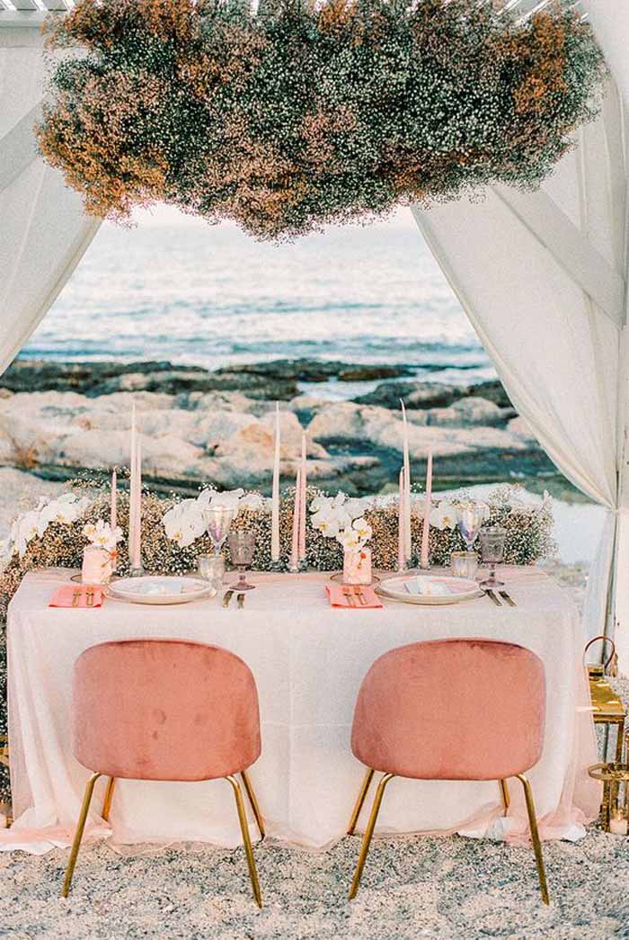 Under a Cloud of Baby's Breath