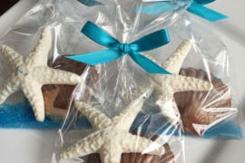 Beach Wedding Favor Chocolates