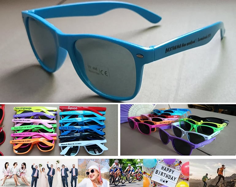 Beach Wedding Favor Sunglasses