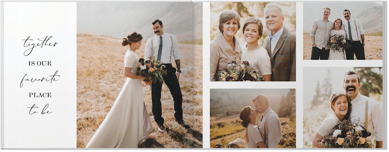 shutterfly wedding album