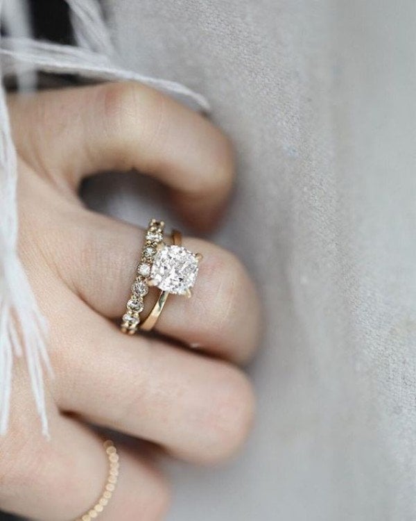 Solitaire Engagement Rings Peppercorn