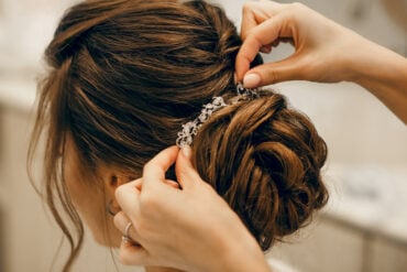wedding updo