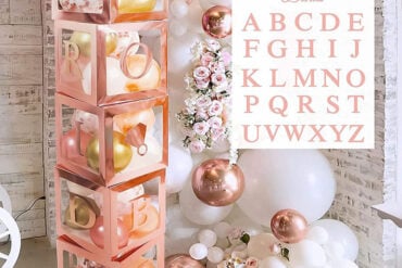 Bridal Shower Decorations Balloons in Box