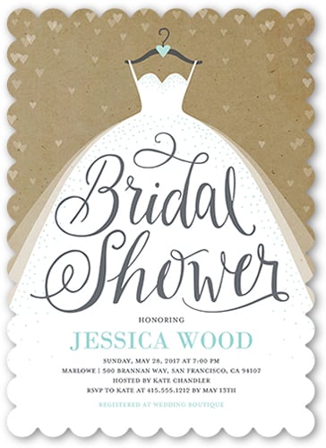Bridal Shower Invitation Dreamy Wedding