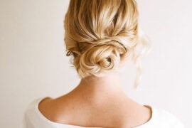 Bridesmaid Hairstyles Chignon