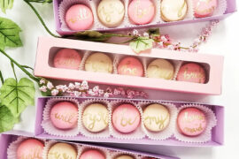 Bridesmaid Printed Macarons