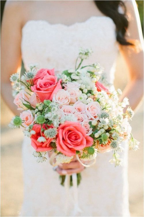 Shades of Pinks and Green