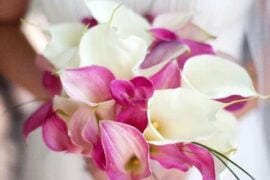 Calla Lily Wedding Bouquet Tropical