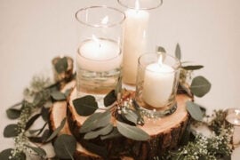 Candle Wedding Centerpieces Simple Elegance