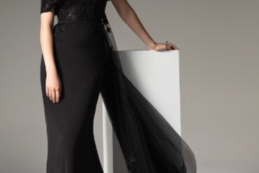 black wedding dress by cocomelody