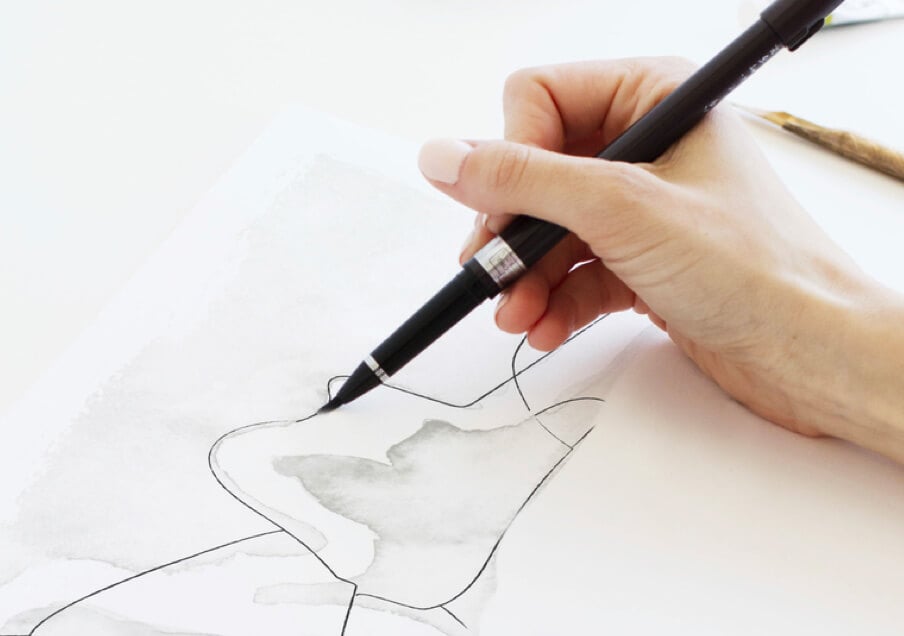 custom wedding invitation design