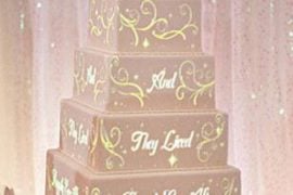 disney wedding cake