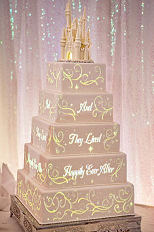 disney wedding cake