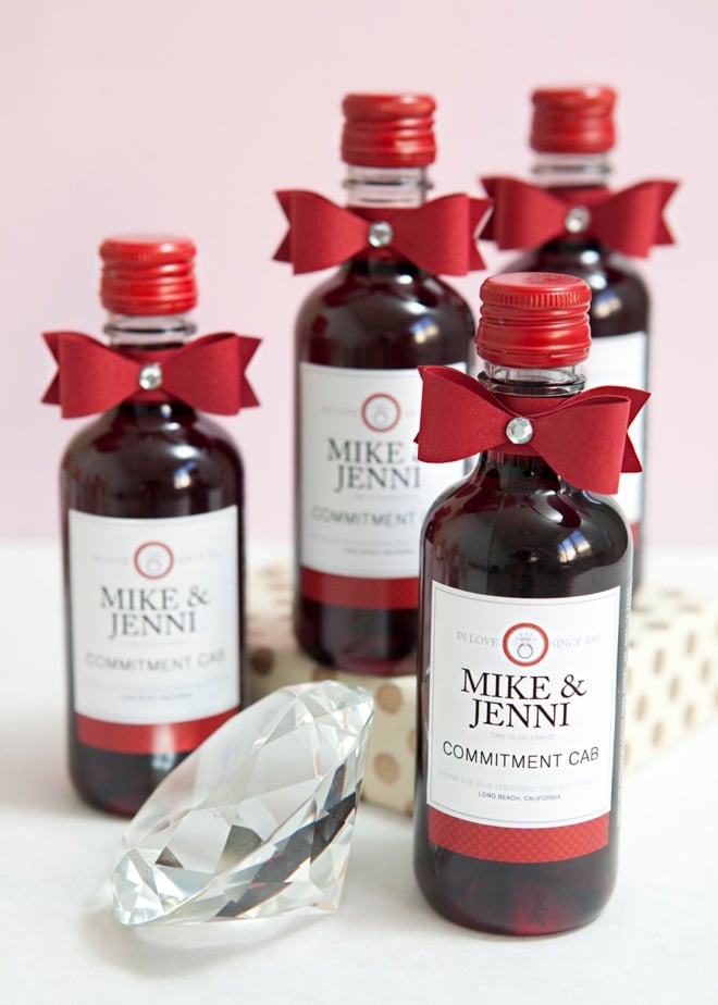 DIY Mini Wine Bottles