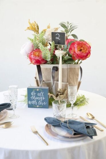 diy wedding centerpieces final decoration