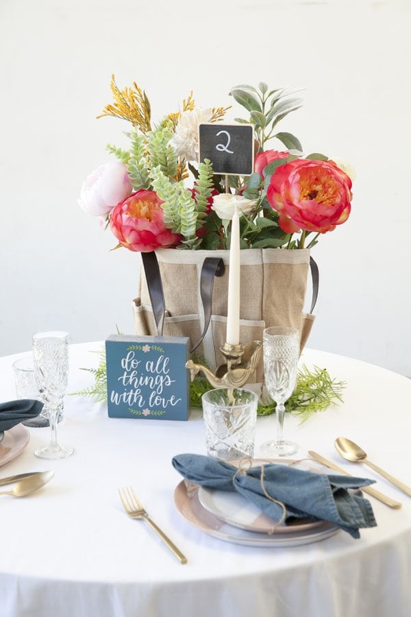 diy wedding centerpieces final decoration