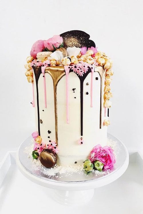 Drip Wedding Cakes