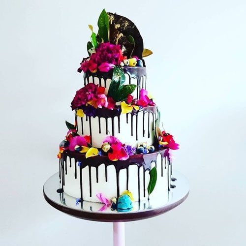 Drip Wedding Cakes