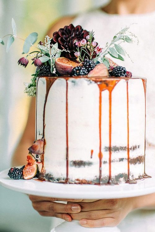 Drip Wedding Cakes