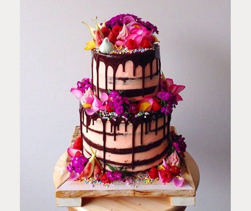 Drip Wedding Cakes