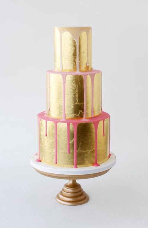 Drip Wedding Cakes