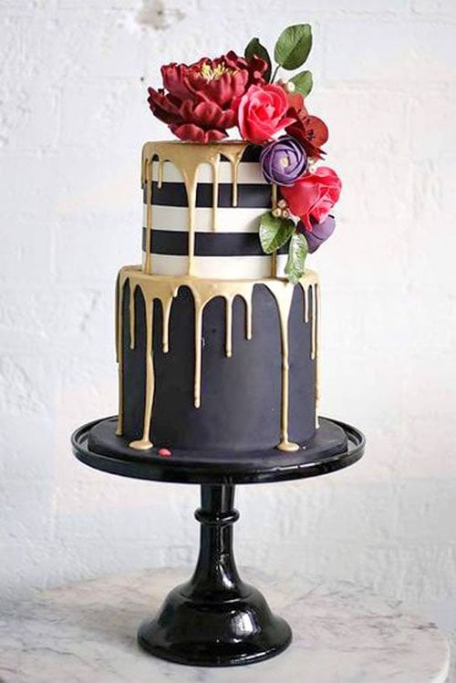 Drip Wedding Cakes