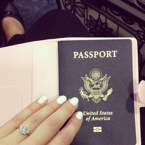 Show Off Your Travel Plans...and Your Ring!