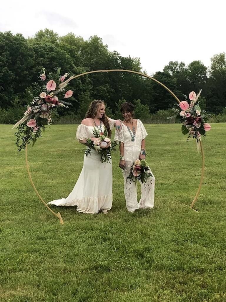 Fall Wedding Bouquet Pink