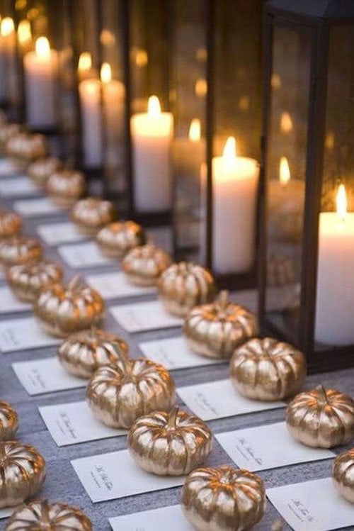 Gilded Pumpkins
