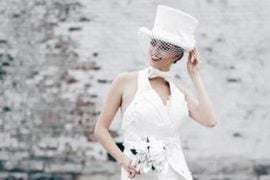 toilet paper wedding dress