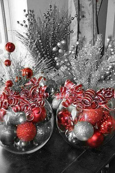 Flowerless Wedding Centerpieces Christmas Ornaments