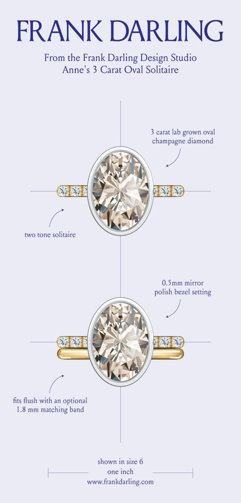 frank darling custom ring