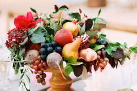 Fruit Wedding Centerpieces Vegetable and Fruit