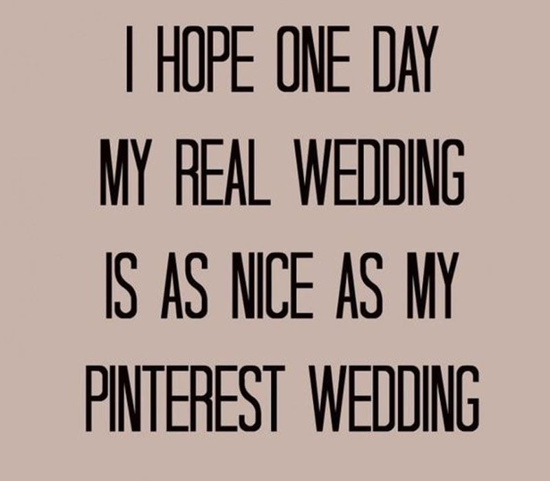 pinterest wedding meme