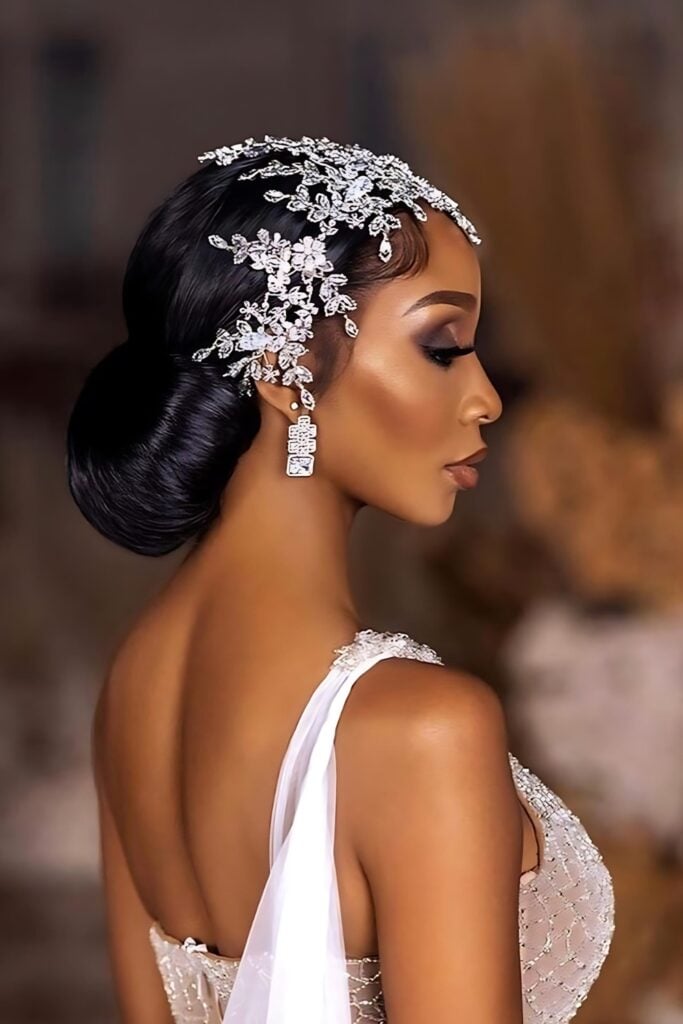 Glamorous Crystal Wedding Headpiece