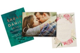 Glowing Wedding Invitation