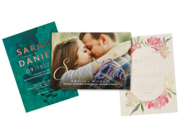 Glowing Wedding Invitation