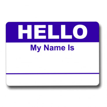 Hello My Name Is Blue