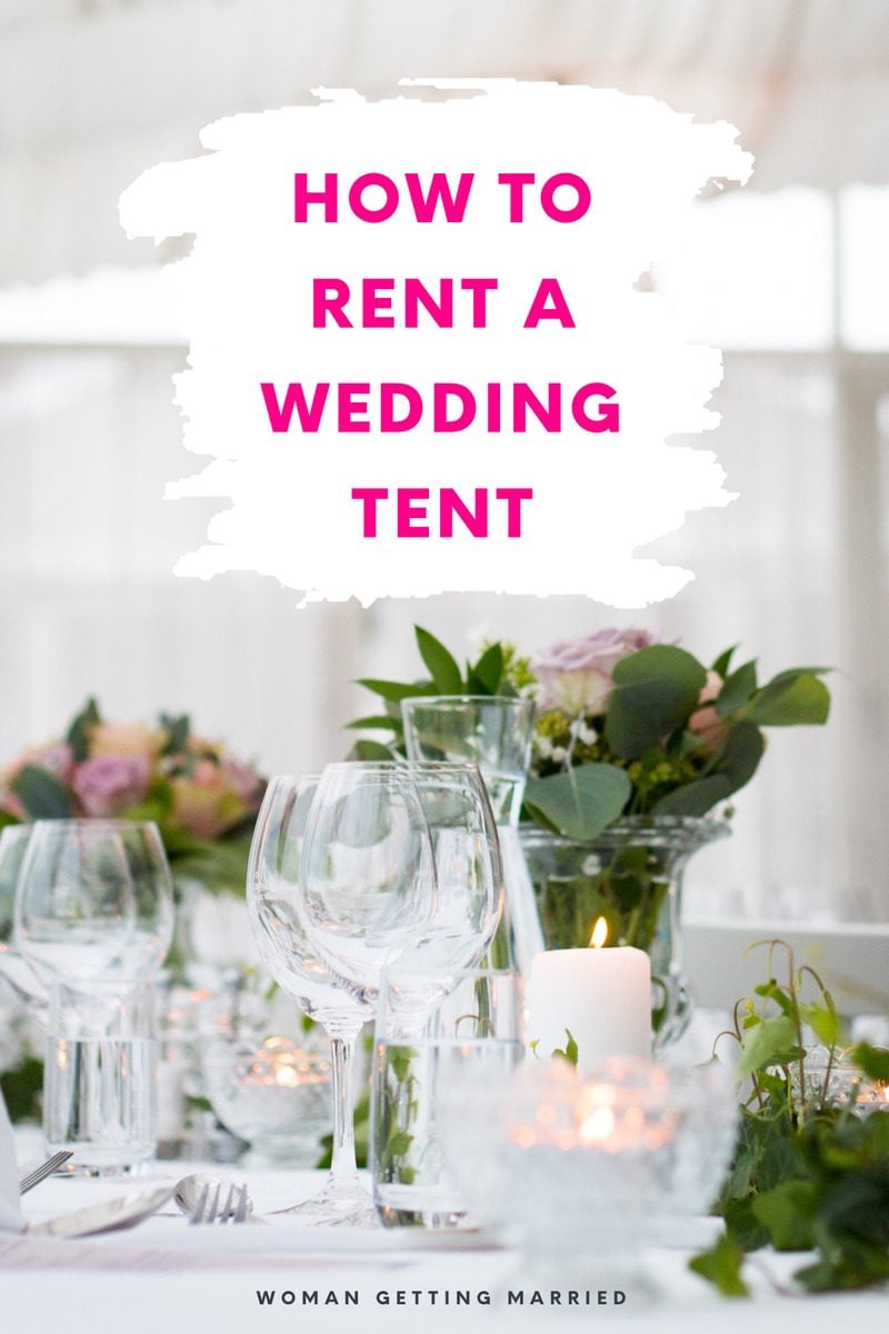 Looking to rent a wedding tent? Here's what you need to know