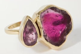 Jia Jia Moi et Toi Gold Tourmaline Ring