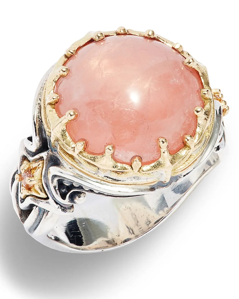 Konstantino Morganite Engagement Ring