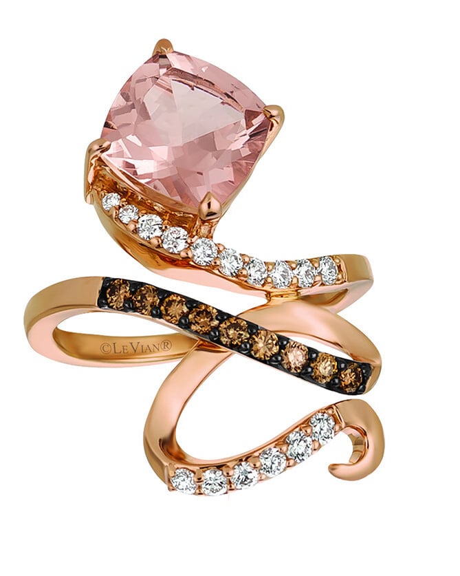 Le Vian Morganite Engagement Ring
