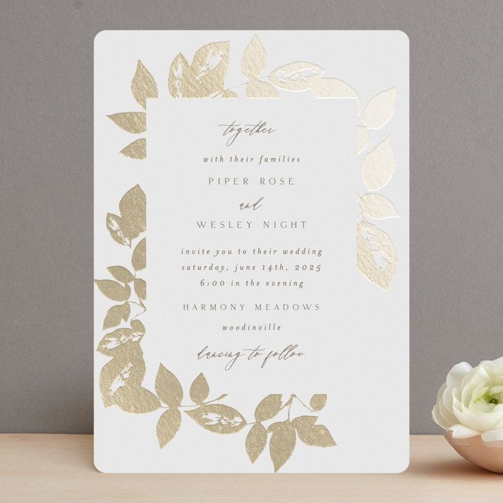 fall wedding invites